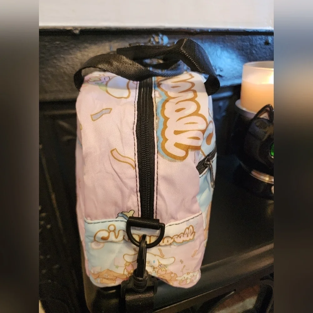 Cinnamoroll Sanrio Insulated Lunch Bag Crossbody Pastel Pink Blue OS